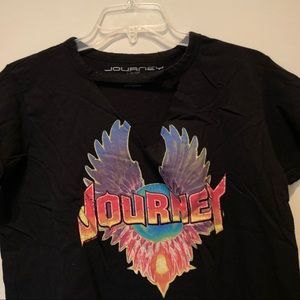 Women’s Large Journey t-shirt with cutout